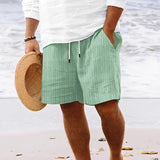 Edward - Lässige, leichte Shorts für Herren in Grün