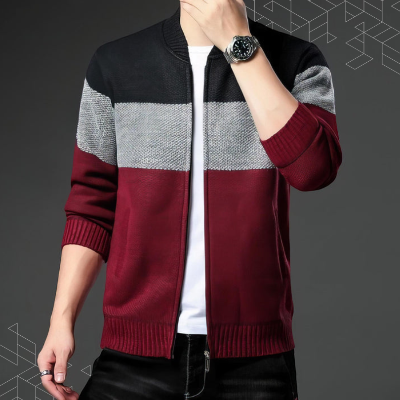 Luxuriöse Fleecejacke für Männer