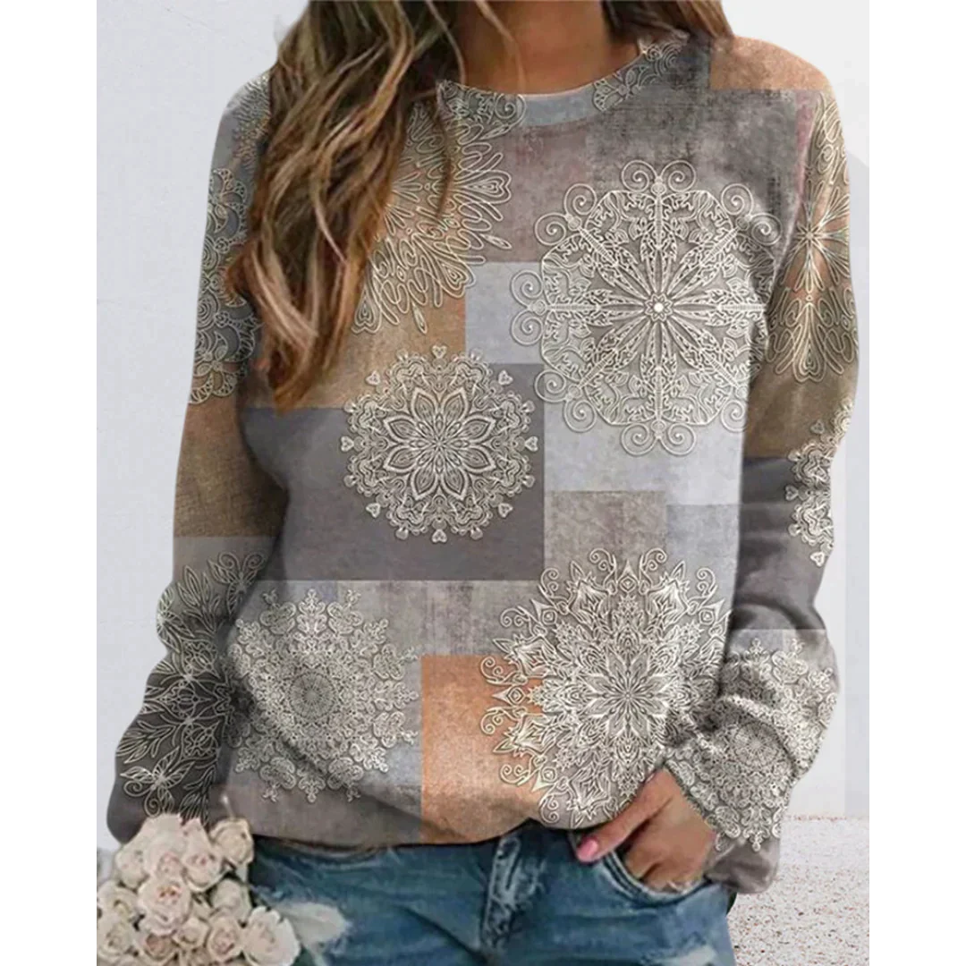 Beatrix - Schickes Farbblock-Sweatshirt