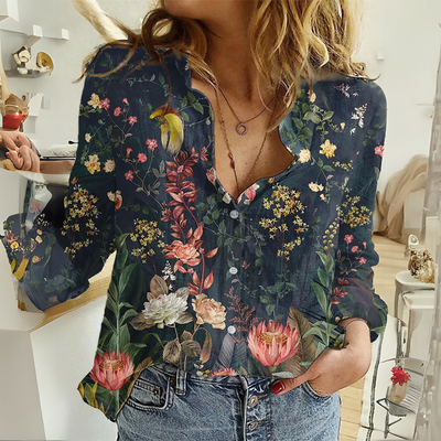 Lila™ – Flüsternde Flügel Bluse