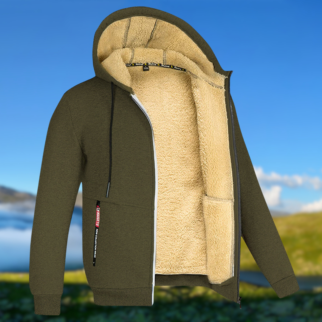 Patrick - Herren Kapuzenjacke Schwarz