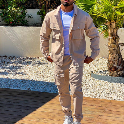 Adrian - Cargo-Outfit für Herren (Shirt & Hose)