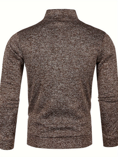 Grzegorz – Langärmelige Strickjacke Mit Reißverschluss