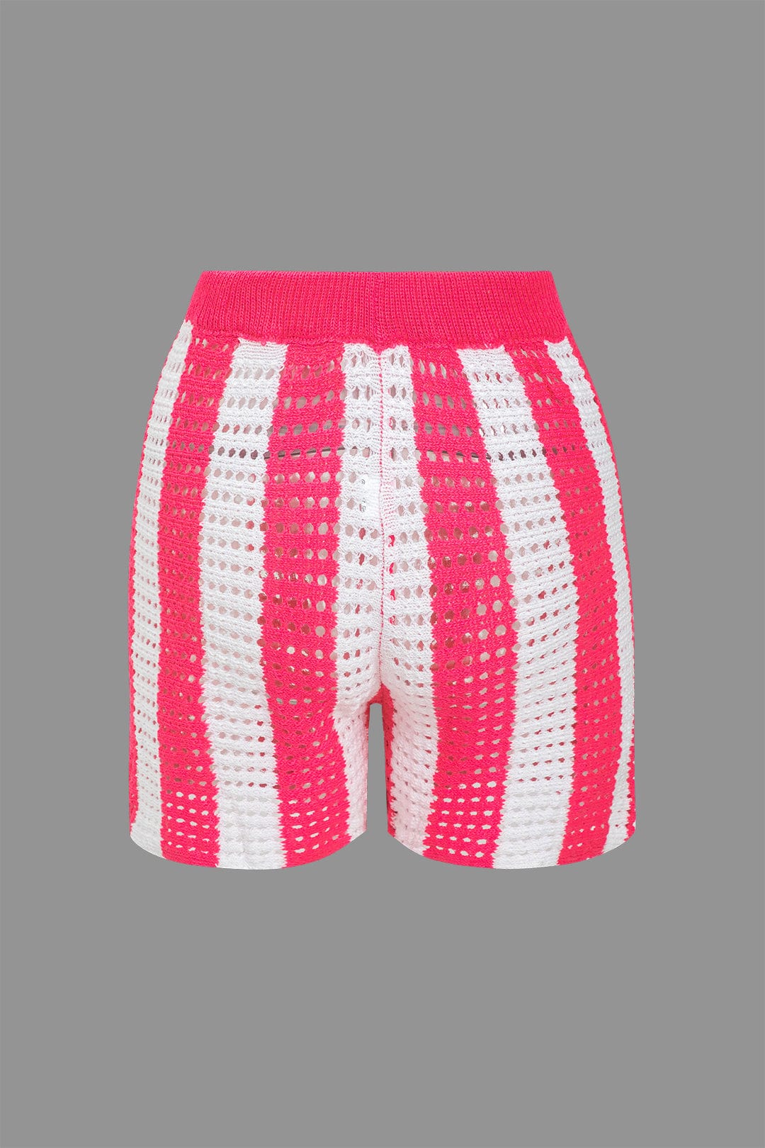 Noemi | Stylisches Häkel-Zweiteiler-Set mit Streifenmuster