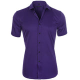 Gerlon | Herren Arbeits Polo Hemd | Kurzarm in Violett