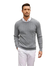 Theo – Casual Pullover für Herren in Grau