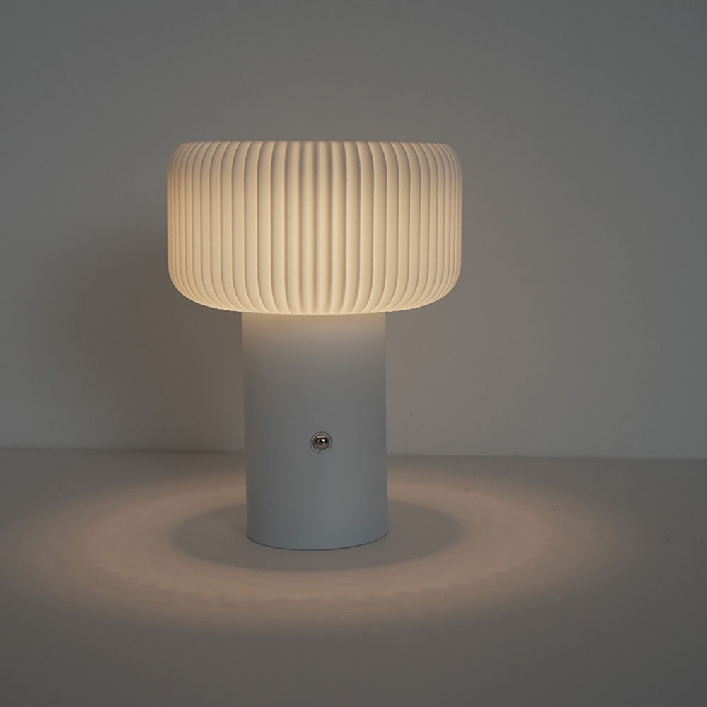 CozyGlow Light - Elegante LED Tischleuchte im Pilzdesign