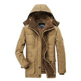 ANTHONY - Winterjacke mit Mehrfachtaschen in Khaki