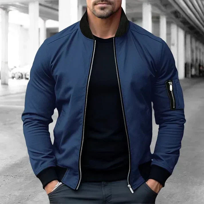 Balazs - Herren Leder Fliegerjacke Vintage-Stil