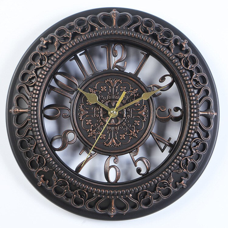 Antike Eleganz Wanduhr - Bringen Sie einen Hauch von Geschichte in Ihr Interieur!