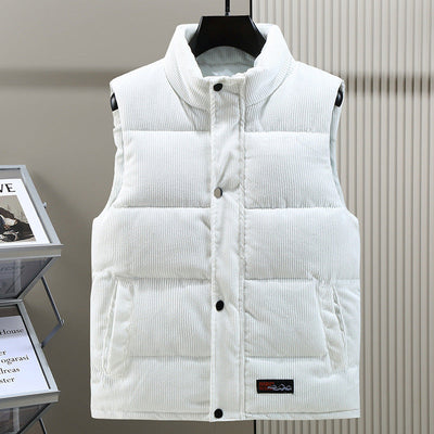 Ärmellose Winterweste mit zeitlosem Design