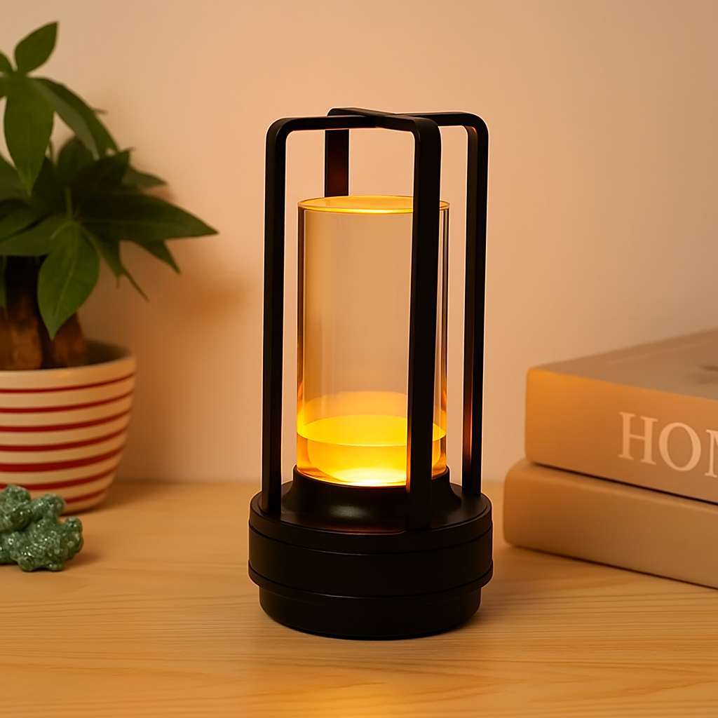 Aurluma| Wiederaufladbare LED-Tischleuchte Crystal