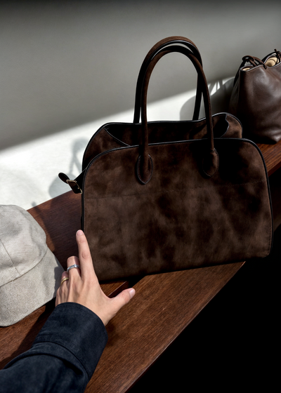 Aurora | Wildleder Schultertasche BB