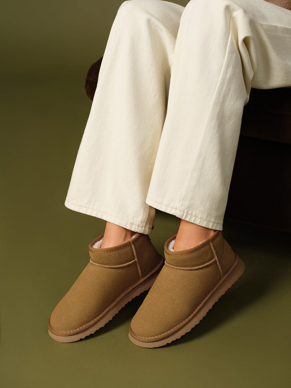 Bottes de neige en laine