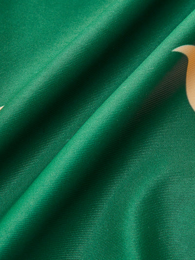 Eleganter Einteiler Badeanzug mit Vogelmuster & schmeichelnden Cutouts – High Waist Bademode