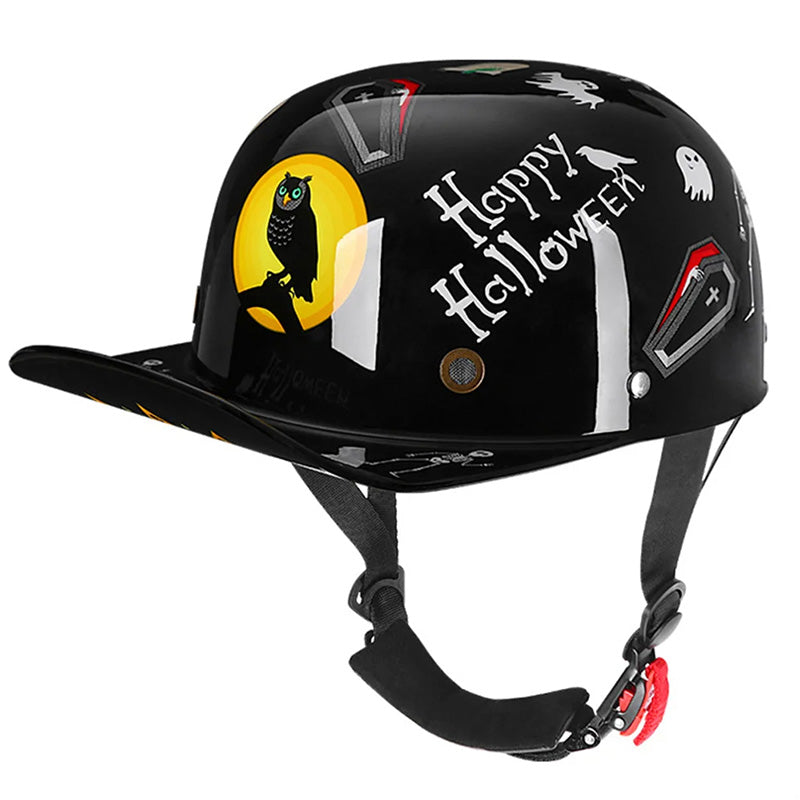 Baseballmütze Motorradhelm