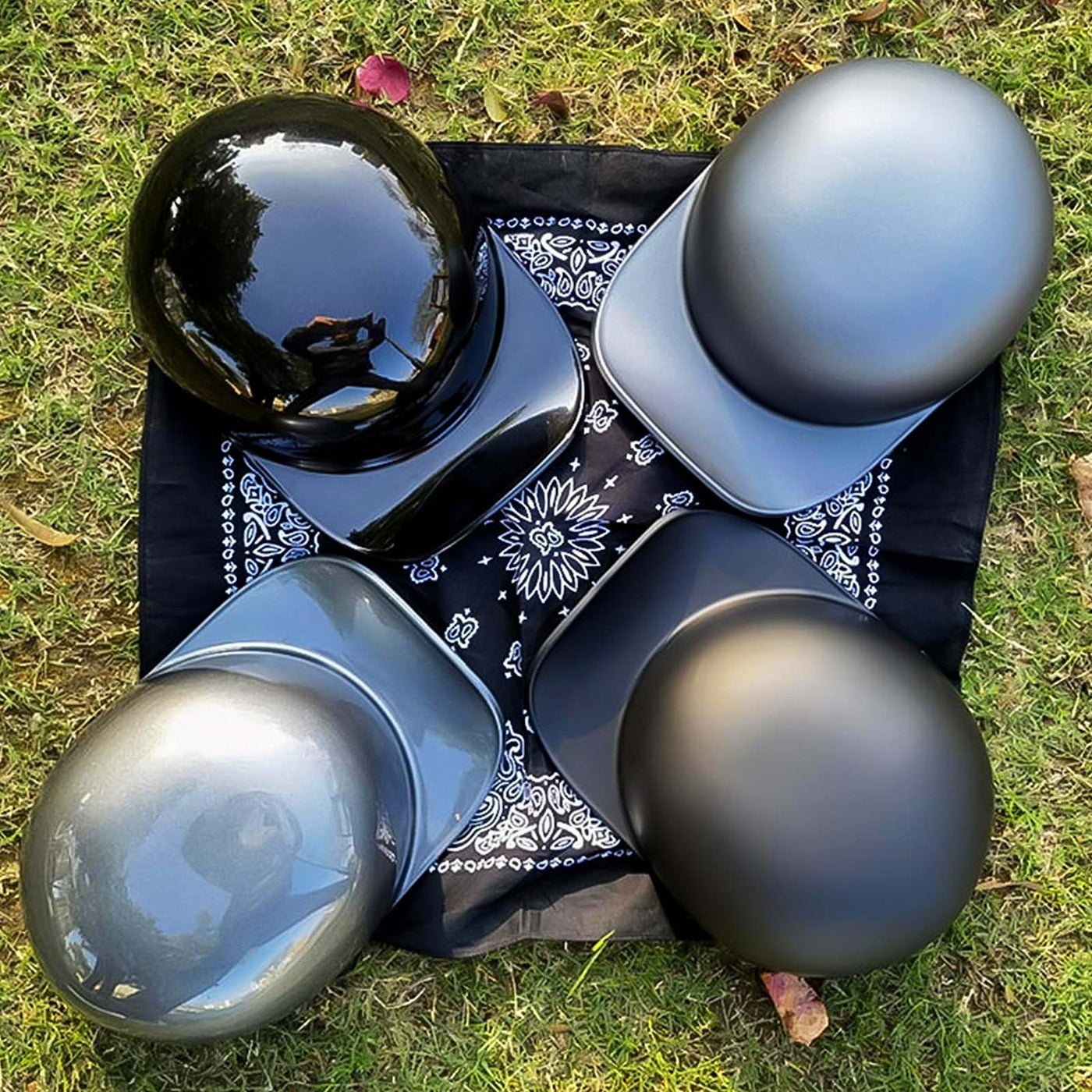 Baseballmütze Motorradhelm