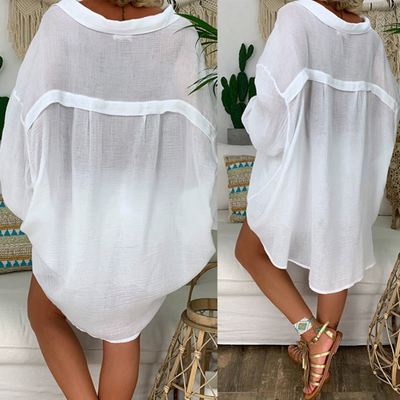 Patricia - Oversized Hemdbluse Damen