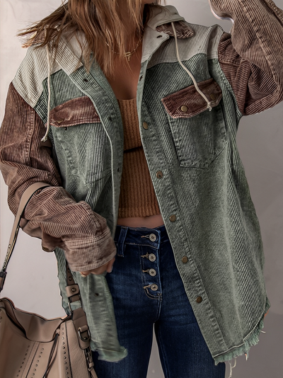 Bianka - Stylische 3-farbige Jacke