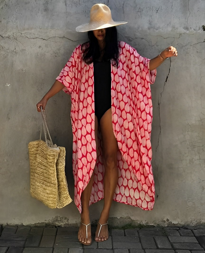 Raphaela - Eleganter Strand-Kimono für Damen