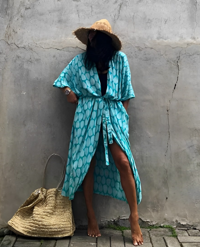 Raphaela - Eleganter Strand-Kimono für Damen