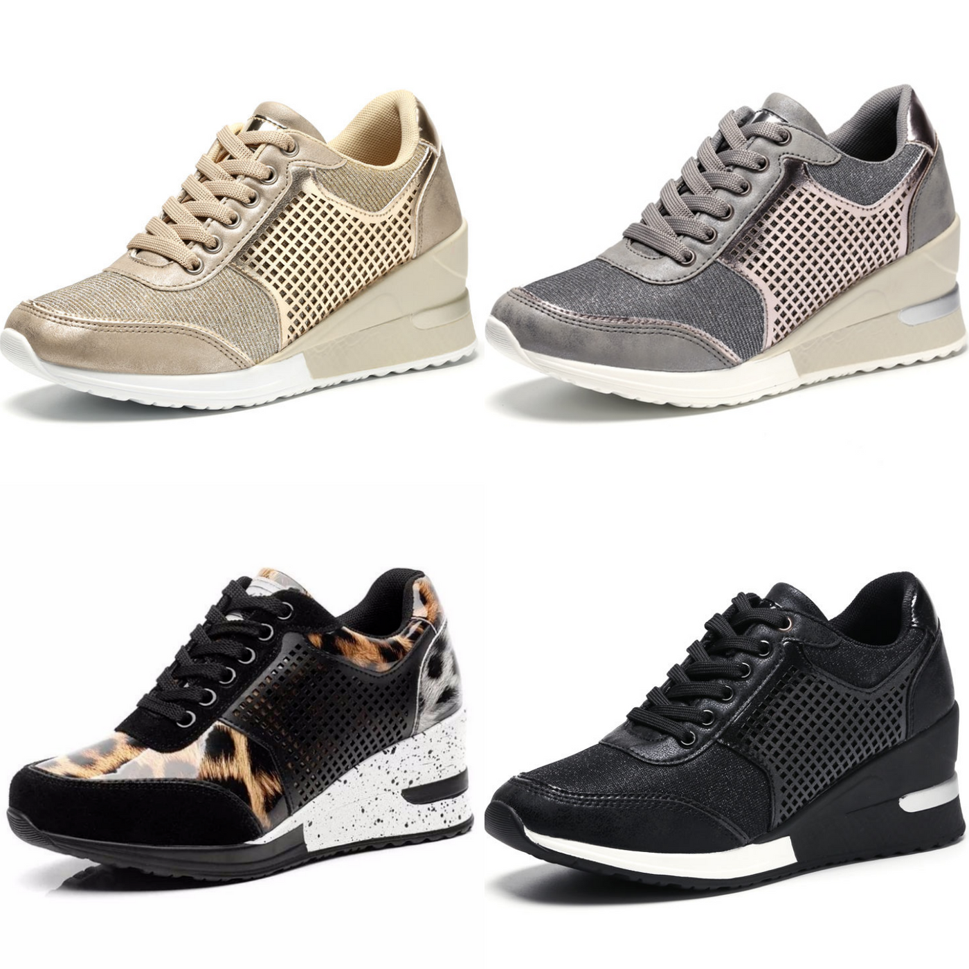 Rachel - Damen Keilsneaker für Stil und Komfort