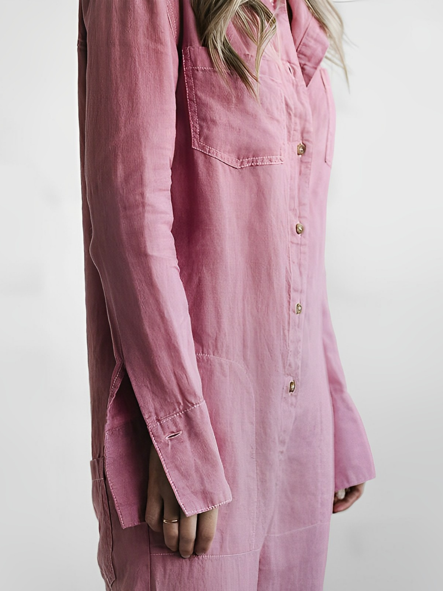 Sveltea - Jumpsuit mit Knopfleiste