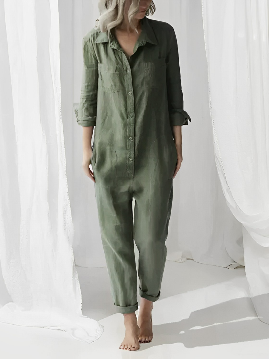 Sveltea - Jumpsuit mit Knopfleiste