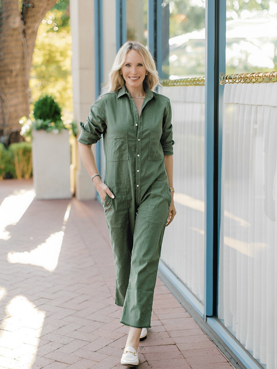 Sveltea - Jumpsuit mit Knopfleiste