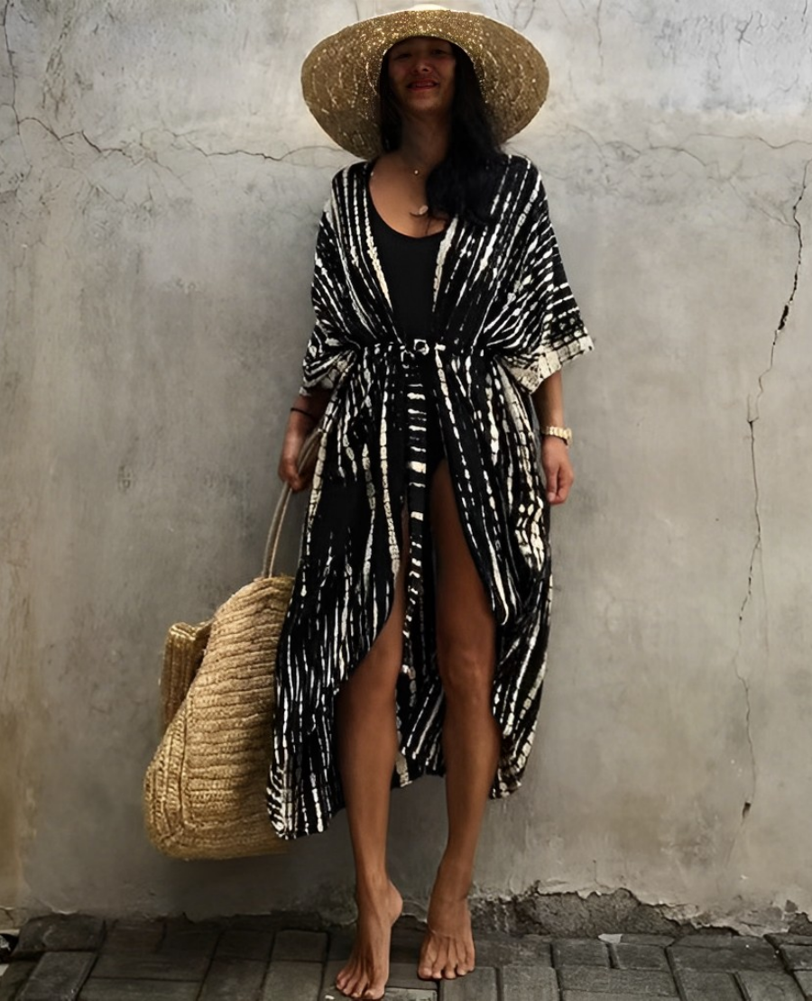 Raphaela - Eleganter Strand-Kimono für Damen