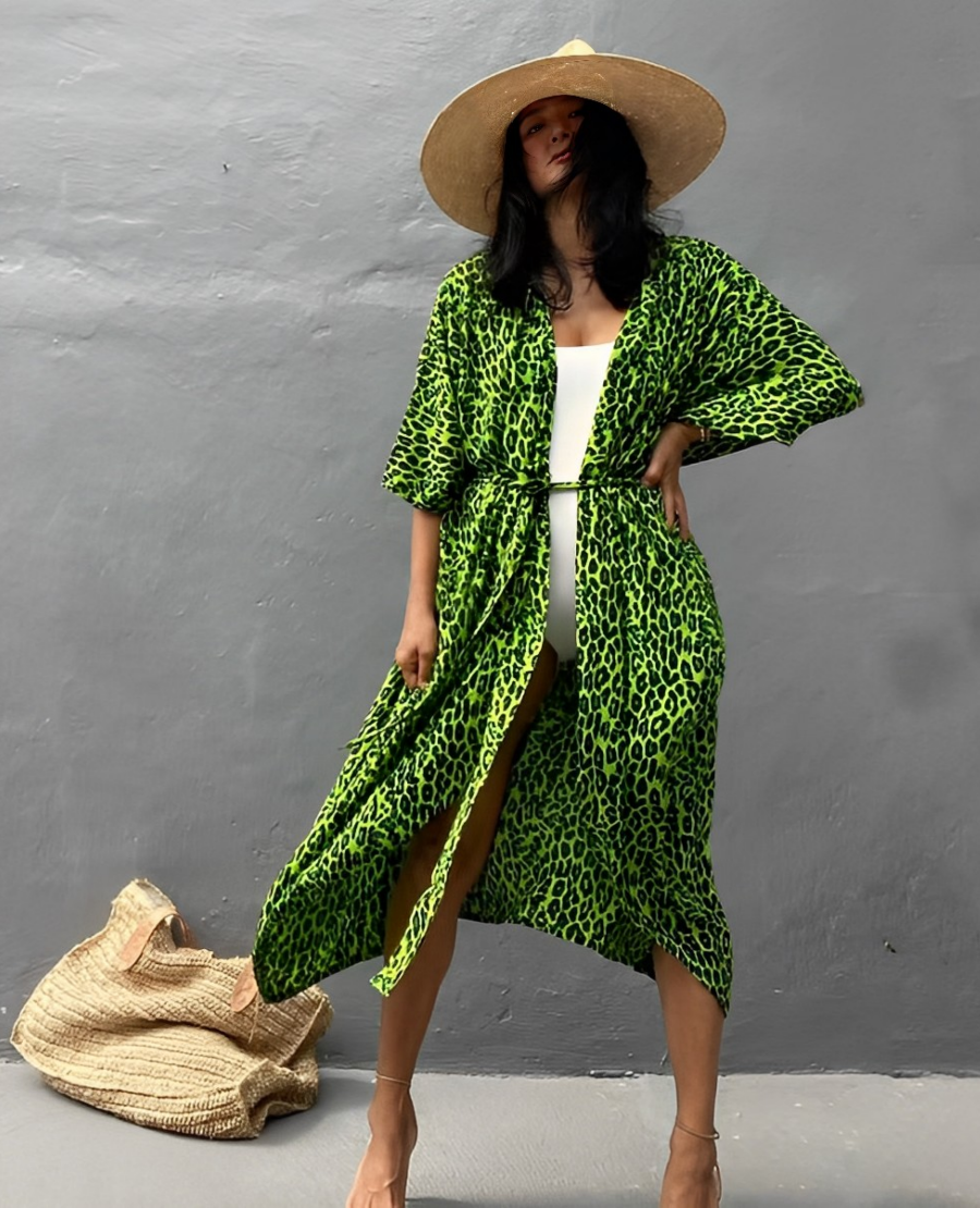 Raphaela - Eleganter Strand-Kimono für Damen
