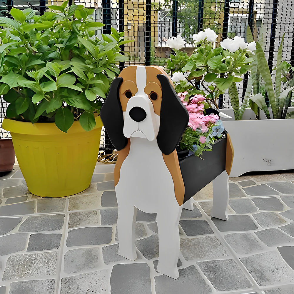 Beagle Pflanztopf