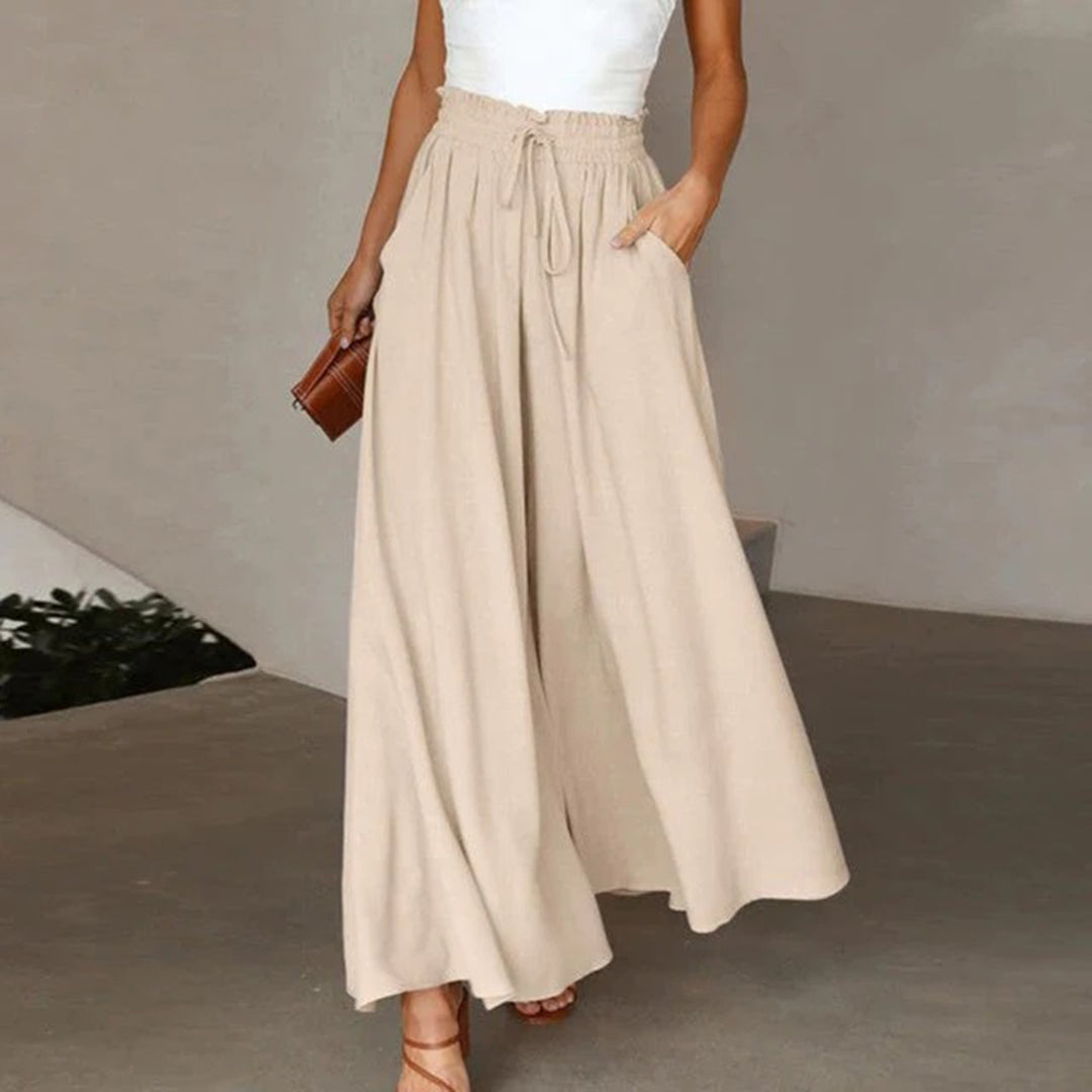 Franzia – Elegante Damenhose mit weitem Bein
