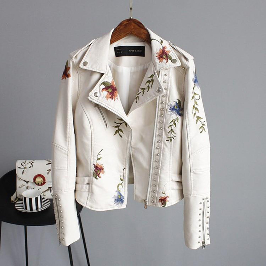 Cecile - Damen-Blumenjacke für frühlingshafte Frische