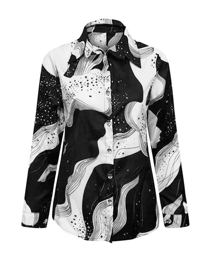 Bella | Lässige elegante Langarmbluse aus Baumwolle