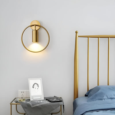 VivaLuxe Light - Moderne LED-Wandlampe mit Ring