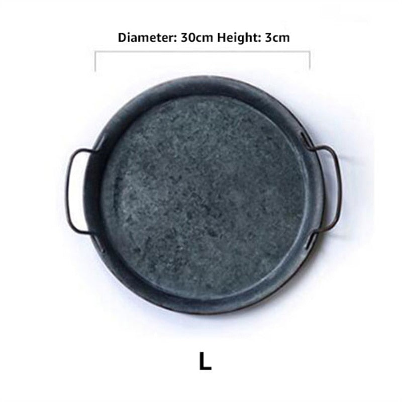 Benutzerdefinierte Vintage-Stil Servierplatten