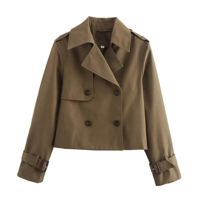 HANNELORE - KURZE TRENCH JACKE