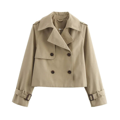 HANNELORE - KURZE TRENCH JACKE