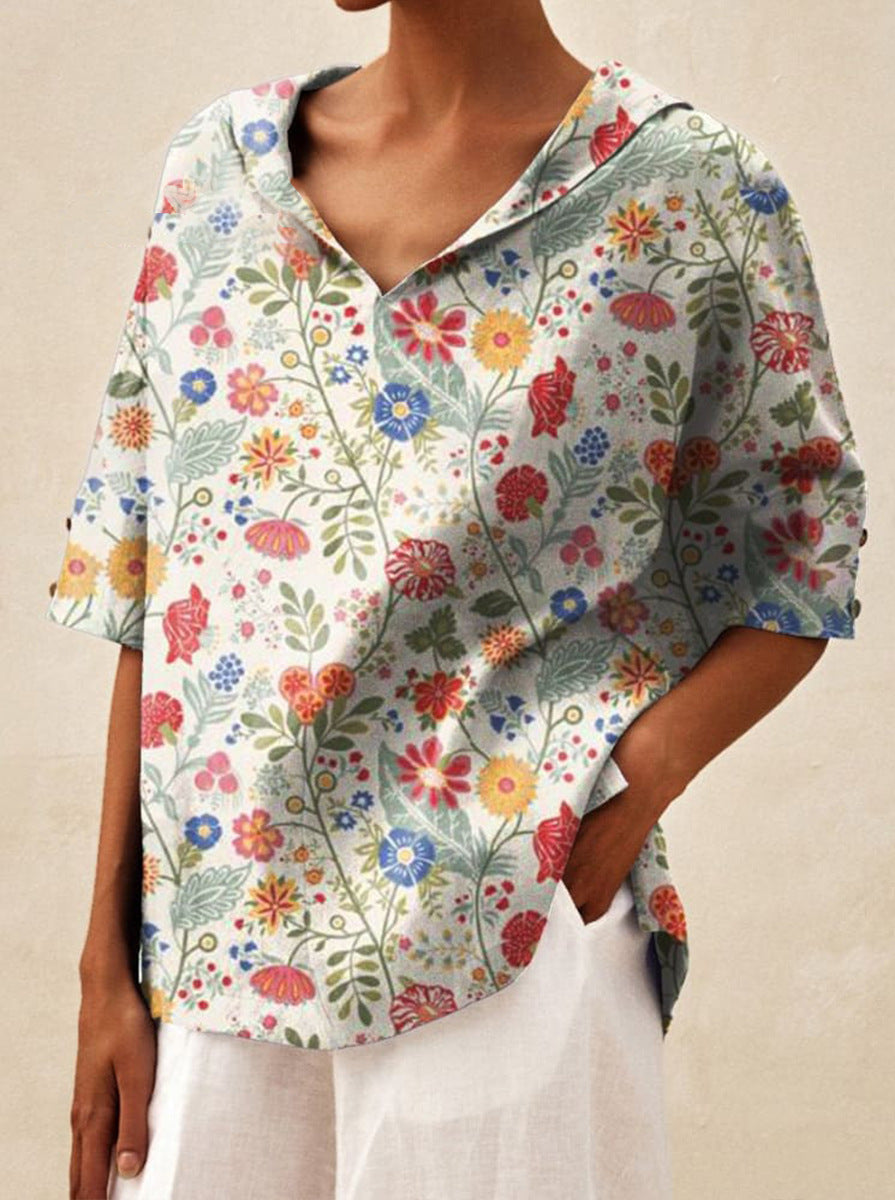 Lisianne – Sommerliches Blumen Top