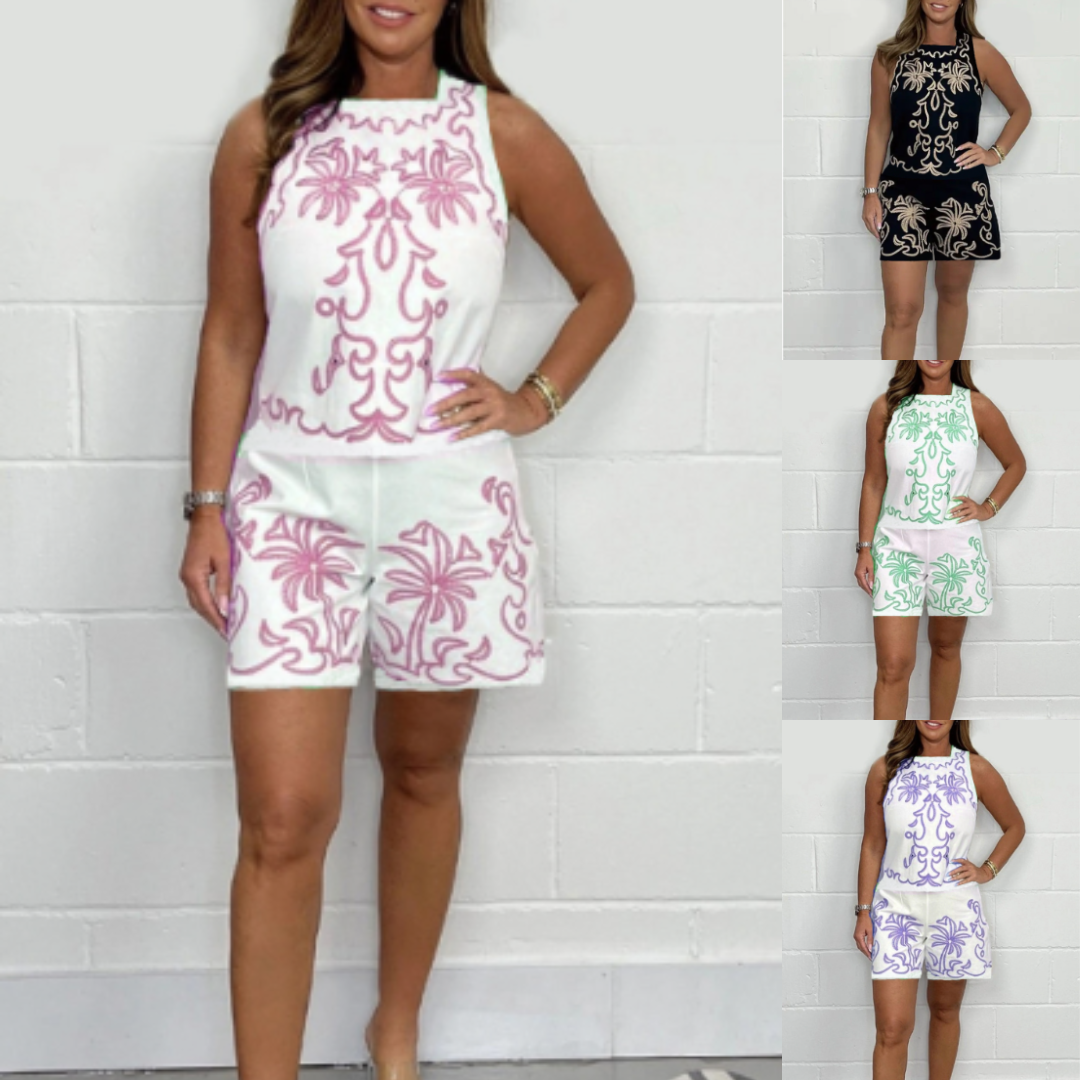 Sabrina™ - Bestickte Shorts, Co-Order