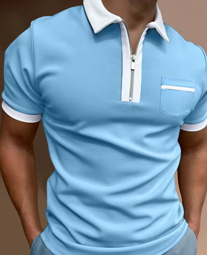 Ahmed - Poloshirt mit raffiniertem Charme