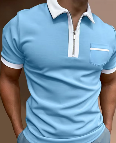 Ahmed - Poloshirt mit raffiniertem Charme