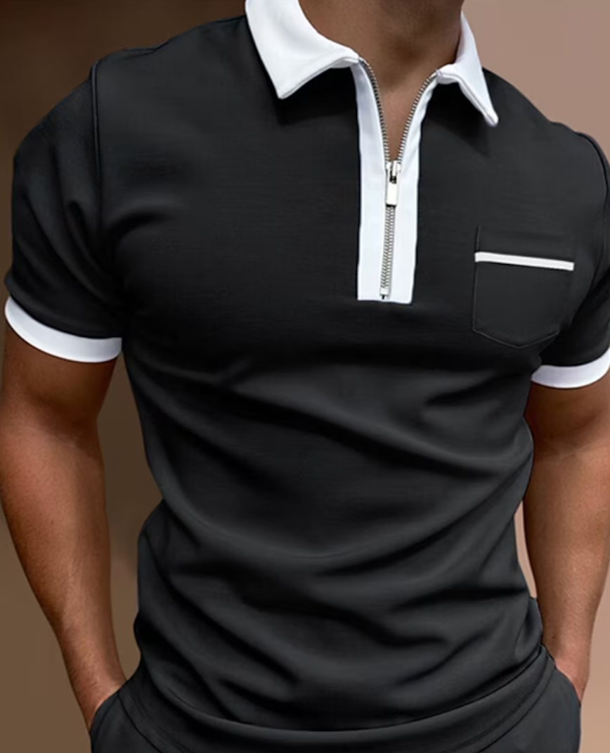 Ahmed - Poloshirt mit raffiniertem Charme