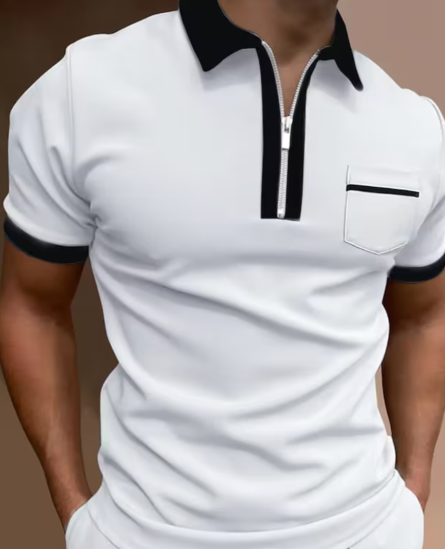 Ahmed - Poloshirt mit raffiniertem Charme