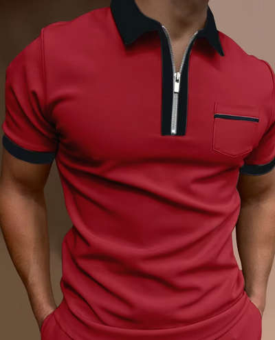 Ahmed - Poloshirt mit raffiniertem Charme