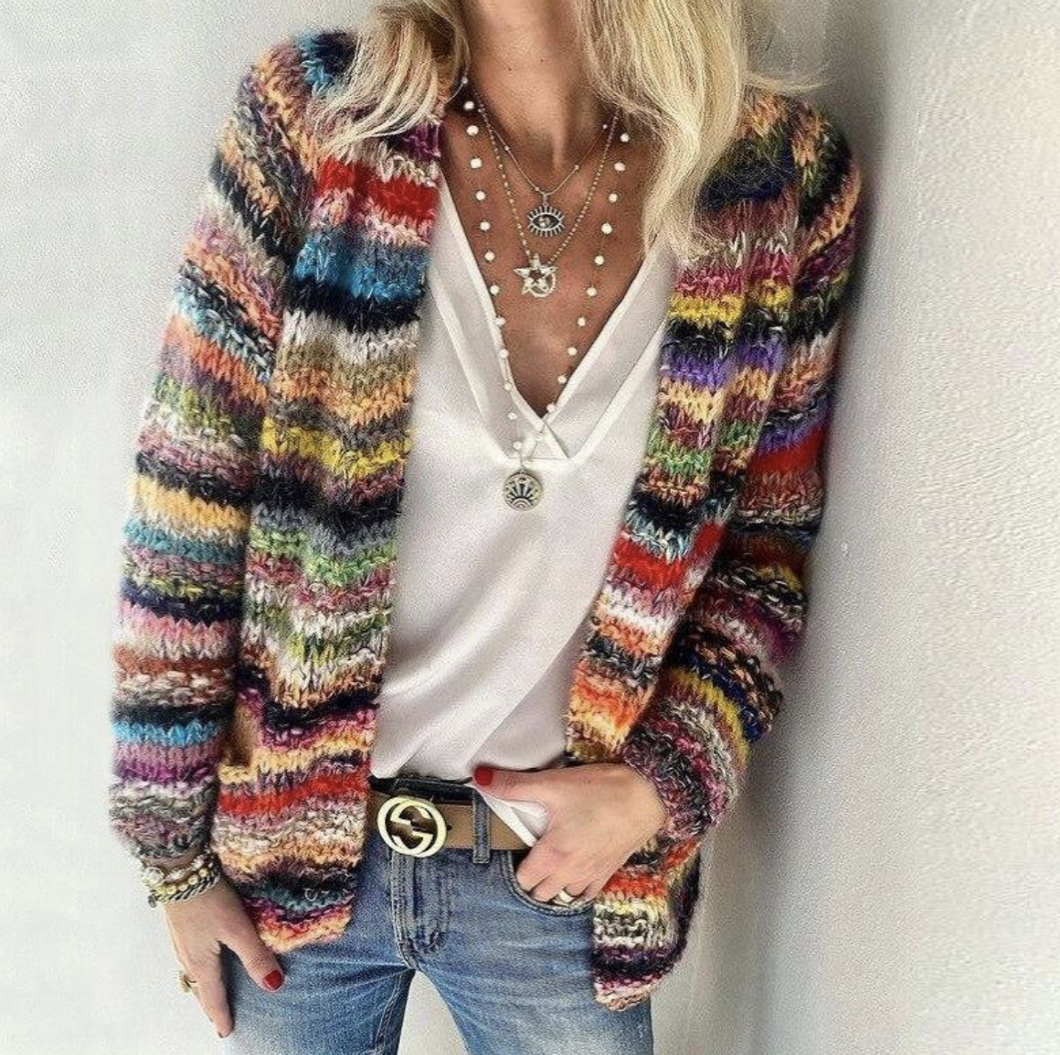 Lola - Stilvolle Strickjacke