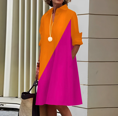 GINA - Superschickes Polokleid für den Frühling