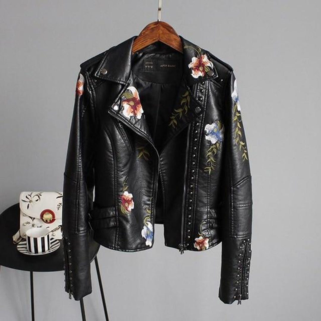 Cecile - Damen-Blumenjacke für frühlingshafte Frische