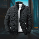 Ysara | Stylische Herren-Winterjacke in Schwarz
